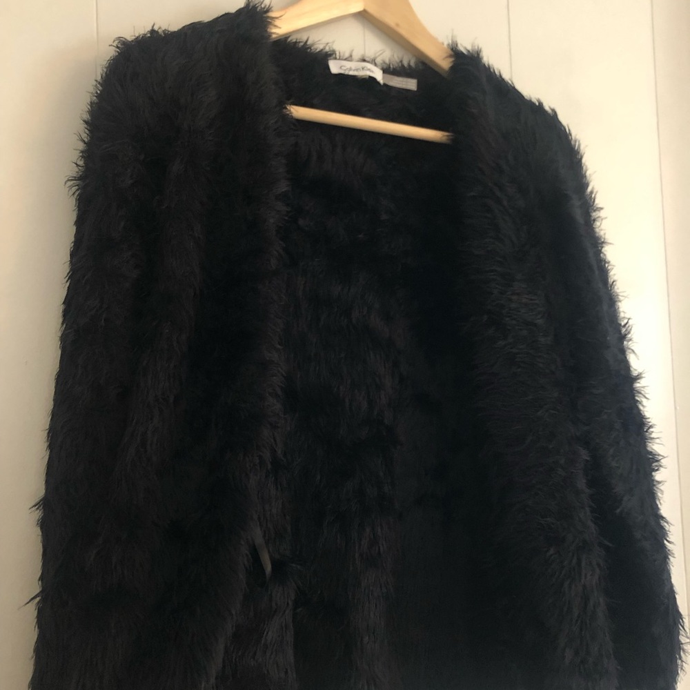 Calvin Klein Soft Fuzzy Jacket